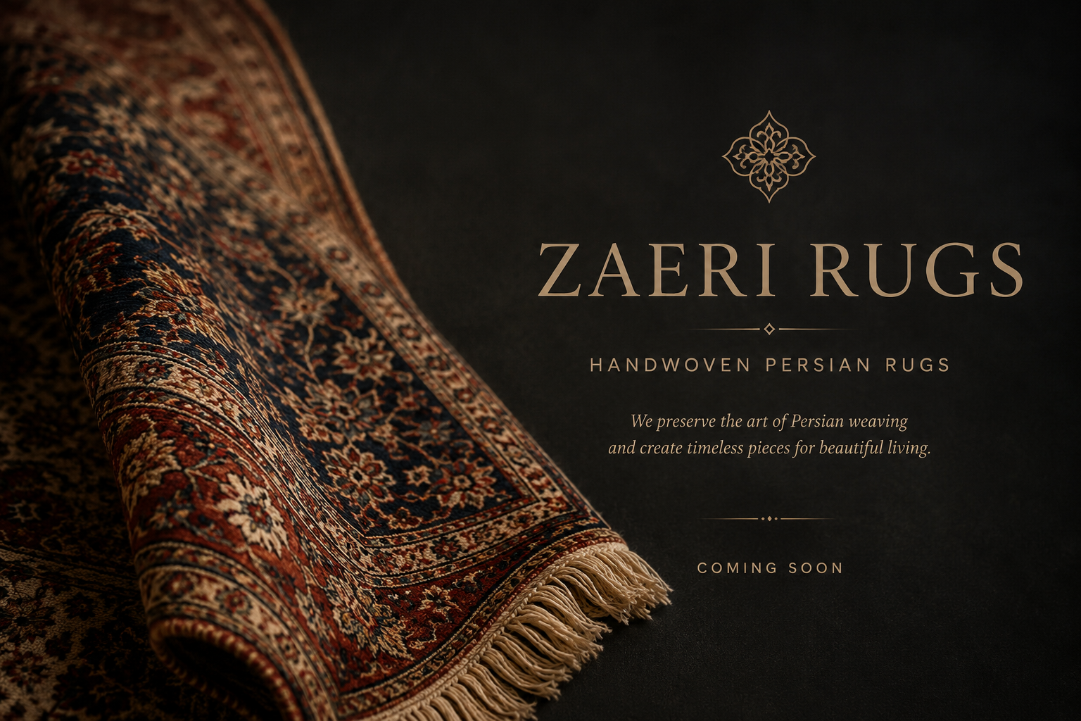 Zaeri Rugs — Handwoven Persian Rugs — Coming Soon